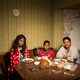 Tuesday: Seynabou, Rui James and Marie. 2014